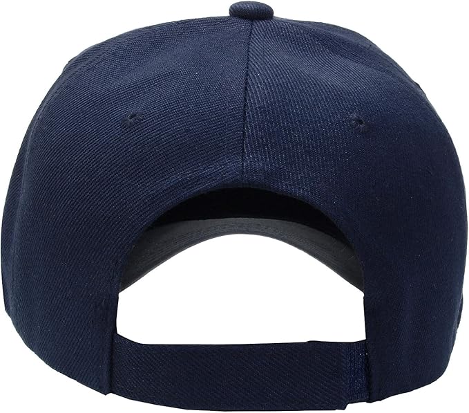 Falari 24/144 Pack Unisex Baseball Cap Bulk Wholesale Plain Blank Hat Adjustable Size