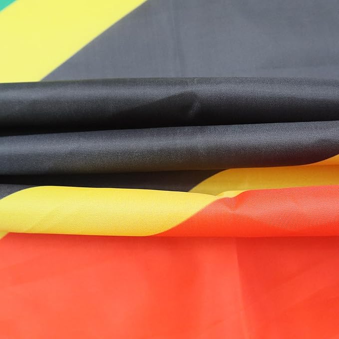 AZ FLAG Set of 5 Saint Kitts and Nevis Flags - 90 x 60 cm - Kittian-Nevician Flag 100% Polyester with Integrated Metal Eyelets