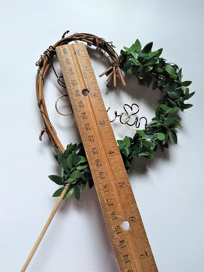 Personalized Any Name Cake Topper for Forest Theme Rustic Weddings, Anniversary Party