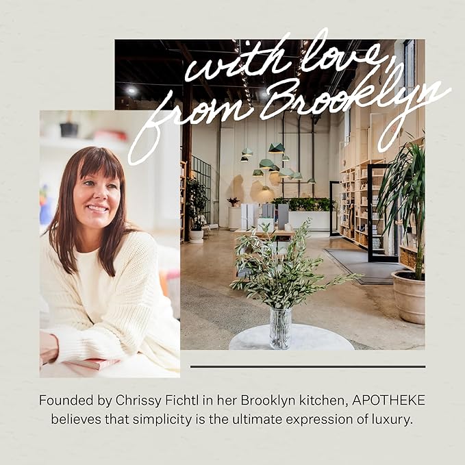Apotheke Signature Scented Candles for Home, Earl Grey Bitters - 10.5 oz - Soy Wax, Non Toxic, Large Jar White - Luxury Candle Gifts for Women & Men - Bergamot, Peony, and Lemon