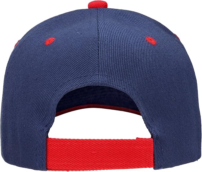 Falari 24/144 Pack Unisex Baseball Cap Bulk Wholesale Plain Blank Hat Adjustable Size