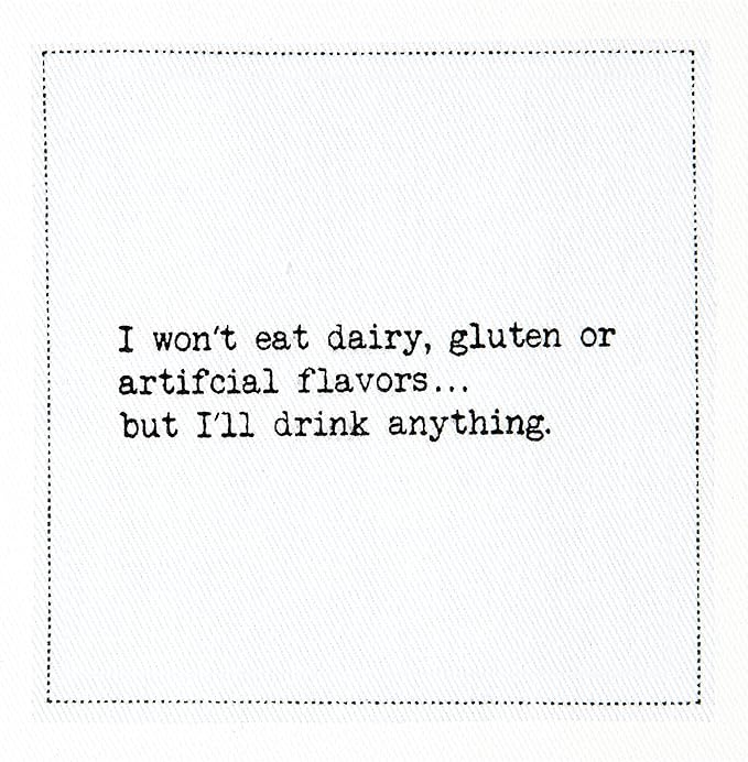 Five Star Funny Snarky Quotes | White Cotton Cocktail Napkins | 50 Luxury Disposable Beverage Napkins with Witty Bar Quotes | Drink Napkins for Parties, Bars, Weddings & Game Nights
