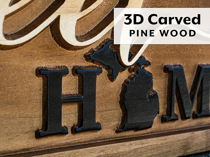 Personalized Sweet Home Sign with States, Housewarming Gift, Farmhouse Decor, States Decor, Custom Wedding Gift Anniversary, First New Home Gift