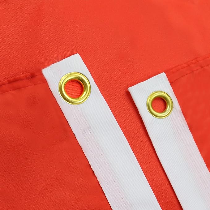 AZ FLAG Set of 5 Canadian Flag 90 x 60 cm – 100% Polyester Canadian Flag with Integrated Metal Eyelets