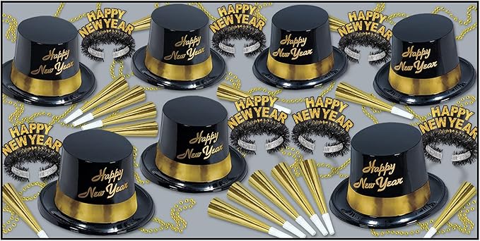 Beistle Gold Legacy Assorted for 25
