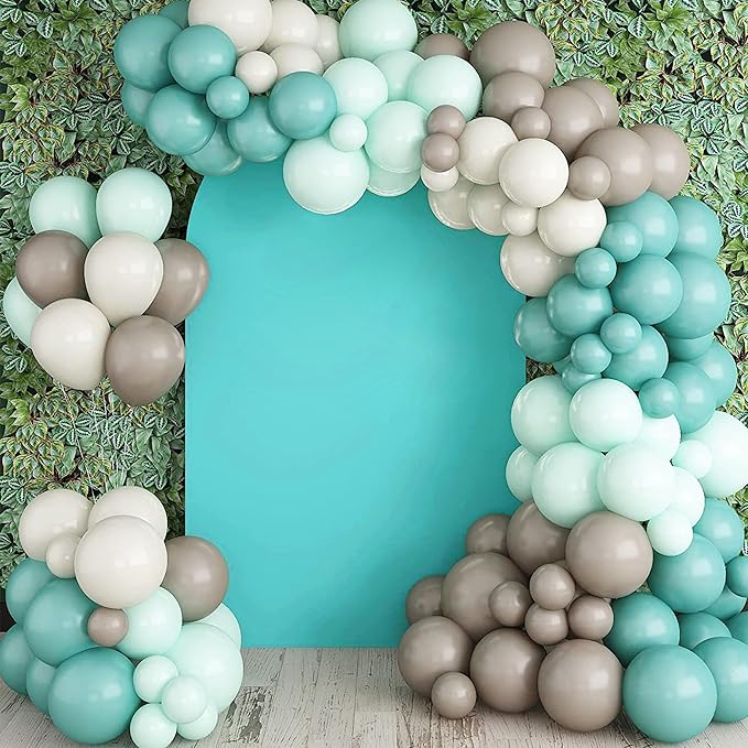 Title: SUKAIKEQA Small Arch Cover Trio – 6FT, 5FT & 4FT Stretch Backdrop Set for Intimate Events, Baby Showers & Photo Nooks – Mini Arch Decor Bundle