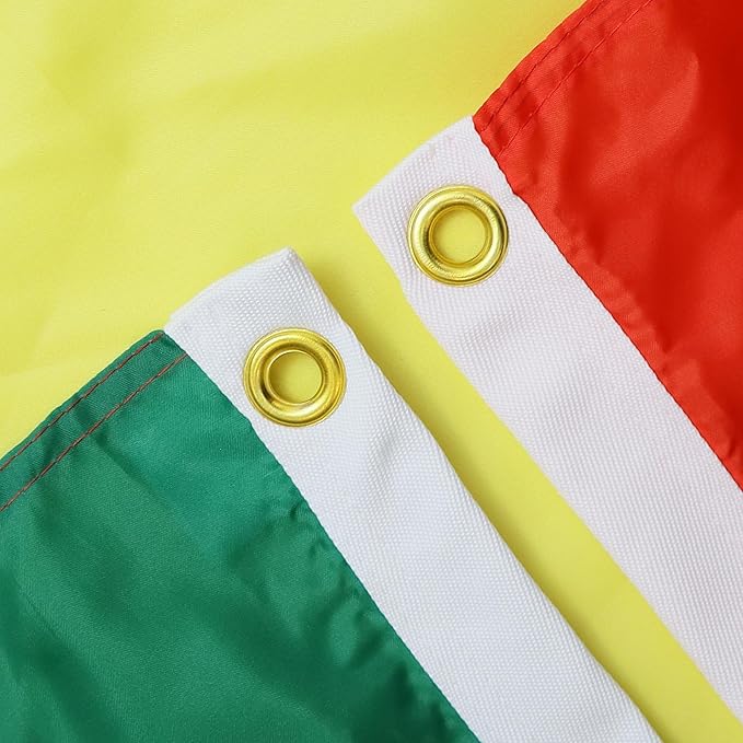 AZ FLAG Set of 10 Bolivia Flags - 90 x 60 cm - Bolivian Flag 100% Polyester with Integrated Metal Eyelets