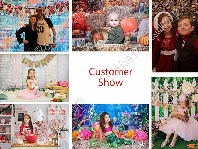 Kate 20x10ft Christmas Photo Backdrop Winter Fireplace with Stockings Decoration Snow Window Backgronds Christmas Tree Scene Xmas Party Background for Photography