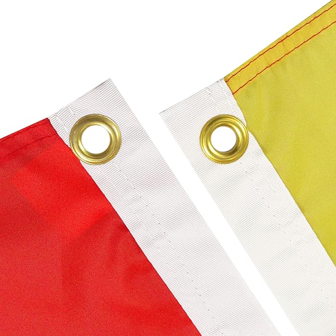AZ FLAG Set of 5 Venezuela Flag with Patch – 150 x 90 cm – Venezuelan Flag 7 Stars 100% Polyester with Integrated Metal Eyelets