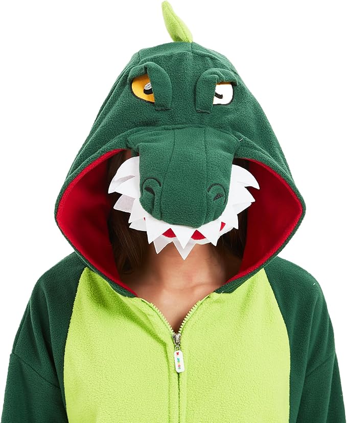 MAJ&COS Animal Onesies Adult Pajamas Halloween Cosplay Costume Unisex Onesie for Women Men