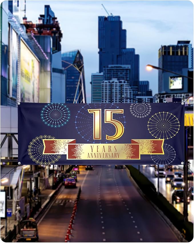 Custom Vinyl Banners and Signs Customize Outdoor, Personalized Banner with Logo Text for Party Birthday, Customized Banner Decoration for Business Graduation Wedding Event 2'x16'
