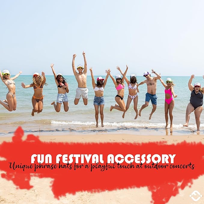 Funky Junque Women's Funny Trucker Hats: Adult Humor for Bachelorette & Girls Trips, Groups 3-25, Mesh Hat - I'll Bring The's
