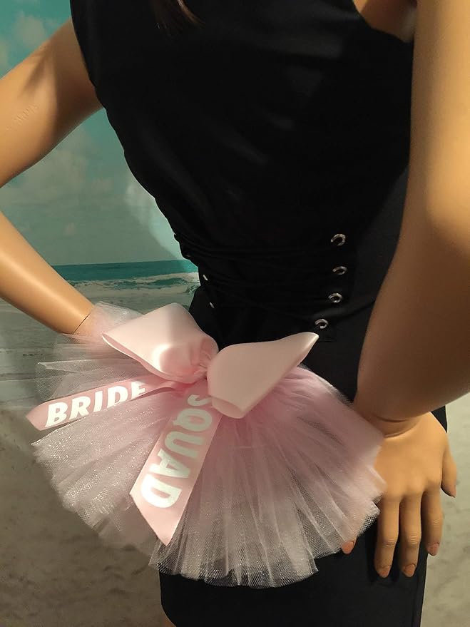 Bride's Squad Booty Veils