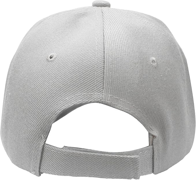 Falari 24/144 Pack Unisex Baseball Cap Bulk Wholesale Plain Blank Hat Adjustable Size