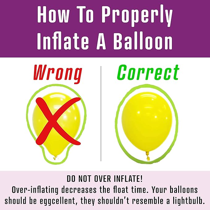 Helium Tank for Balloons At Home, 50 Balloons and White Ribbon, 12 Black Balloon Weights, Plus Balloon Tying Tool