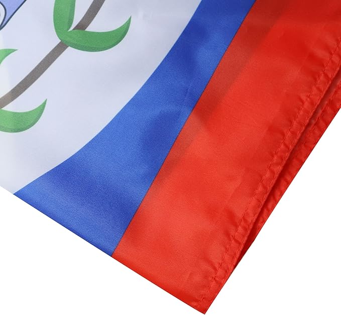 AZ FLAG Set of 10 Belize Flags – 90 x 60 cm – 100% Polyester Belize Flag with Integrated Metal Eyelets