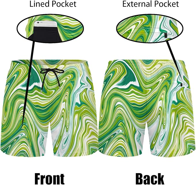 Men's Hawaiian Shirt and Shorts Set 2 Piece Beach Outfits with Bucket Hats for Beach Days and Summer Vibes