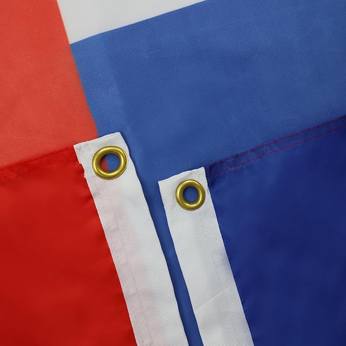 AZ FLAG Set of 5 Chile Flags - 90 x 60 cm - Chilean Flag 100% Polyester with Integrated Metal Eyelets