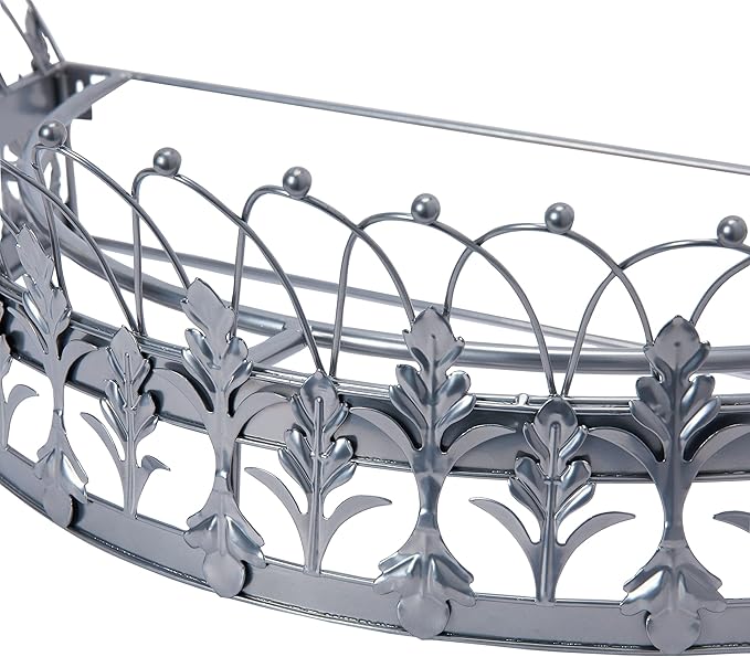 Creative Co-Op Decorative Metal Curtain or Canopy Crown