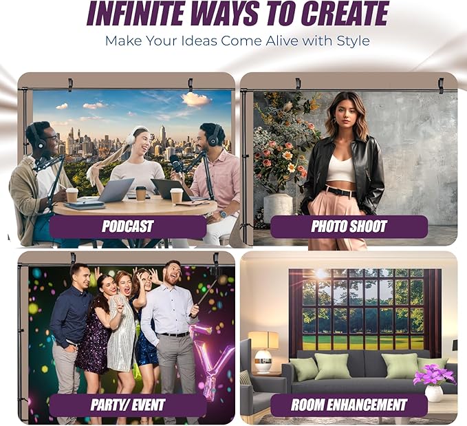 Custom Backdrop Personalized Backdrop Picture Customize Customized Back Drop Banner Custom Made Photo Backdrops Customizable Design Your Own Logo for Photography Gift Christmas Birthday (10x8FT)