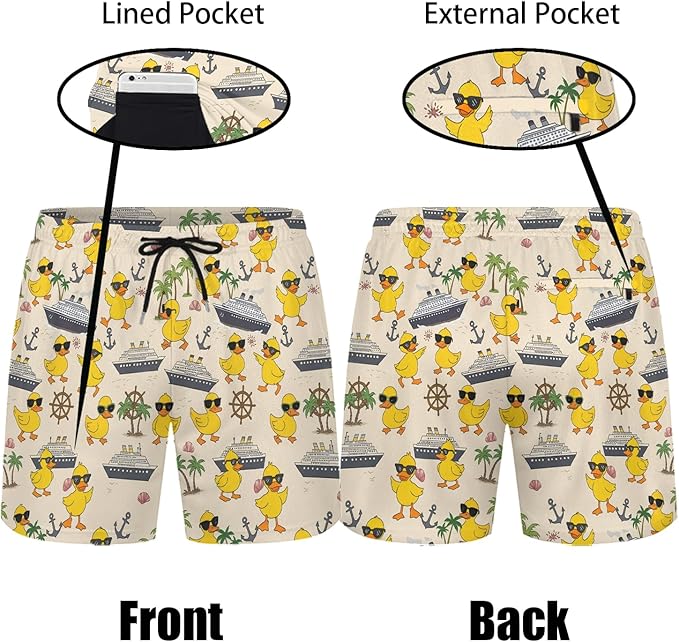 Men's Hawaiian Shirt and Shorts Set 2 Piece Beach Outfits with Bucket Hats for Beach Days and Summer Vibes