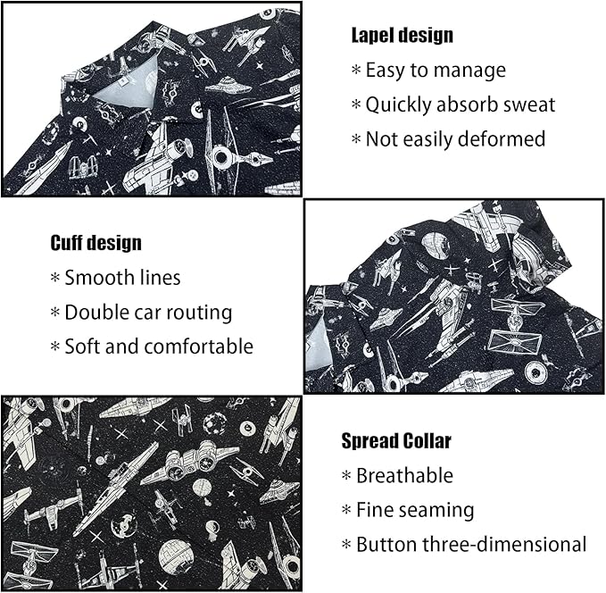 Men's Hawaiian Shirt and Shorts Set 2 Piece Beach Outfits with Bucket Hats for Beach Days and Summer Vibes