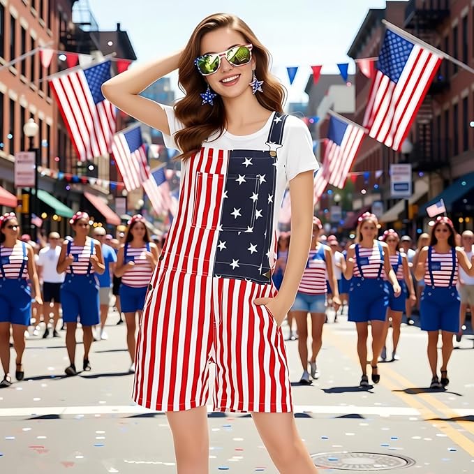 Fsmiling Bulk American Sunglasses USA Flag Sunglasses Patriotic Sunglasses-10/24Pack