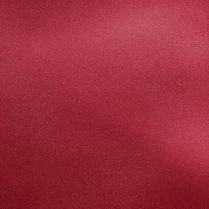 Ultimate Textile Red Bridal Satin Wedding Napkins 17" x 17" (Set of 36) - Cloth Napkins Bulk Set, Wrinkle & Stain Resistant Polyester for Events