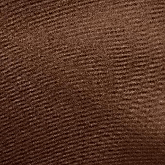 Ultimate Textile Copper Bridal Satin Wedding Napkins 17" x 17" (Set of 24) - Cloth Napkins Bulk Set, Wrinkle & Stain Resistant Polyester for Events