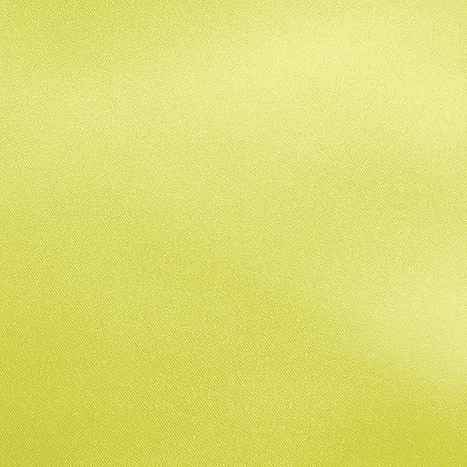 Ultimate Textile Lemon Bridal Satin Wedding Napkins 17" x 17" (Set of 36) - Cloth Napkins Bulk Set, Wrinkle & Stain Resistant Polyester for Events