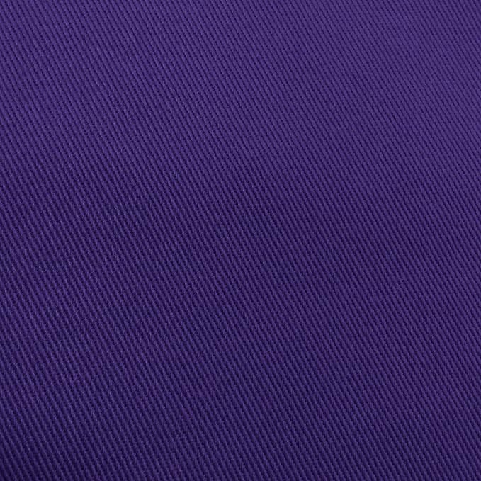 Ultimate Textile Poly-Cotton Twill Purple Cloth Napkins - 17" x 17" (Set of 12) Washable Lunch Napkins for Weddings Restaurants Parties