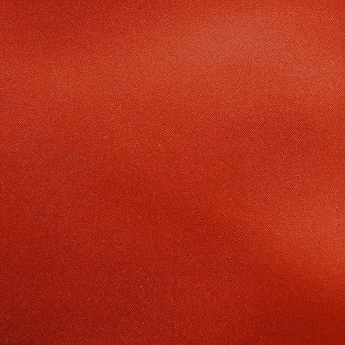Ultimate Textile Orange Bridal Satin Wedding Napkins 17" x 17" (Set of 36) - Cloth Napkins Bulk Set, Wrinkle & Stain Resistant Polyester for Events