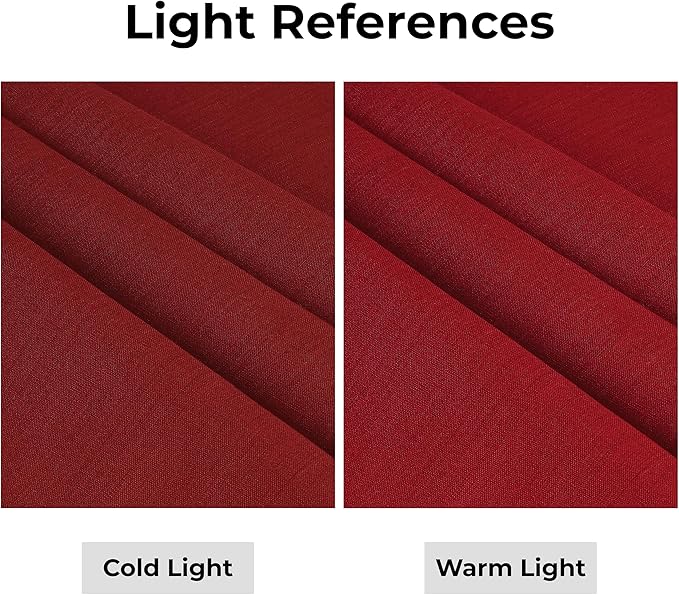 D'Moksha Homes Linen Red Table Runner 144 Inches Long - 100% Pure Linen Extra Long Table Runner 14 x 144 Inch for Valentines, Spring - Classic Hemstitch