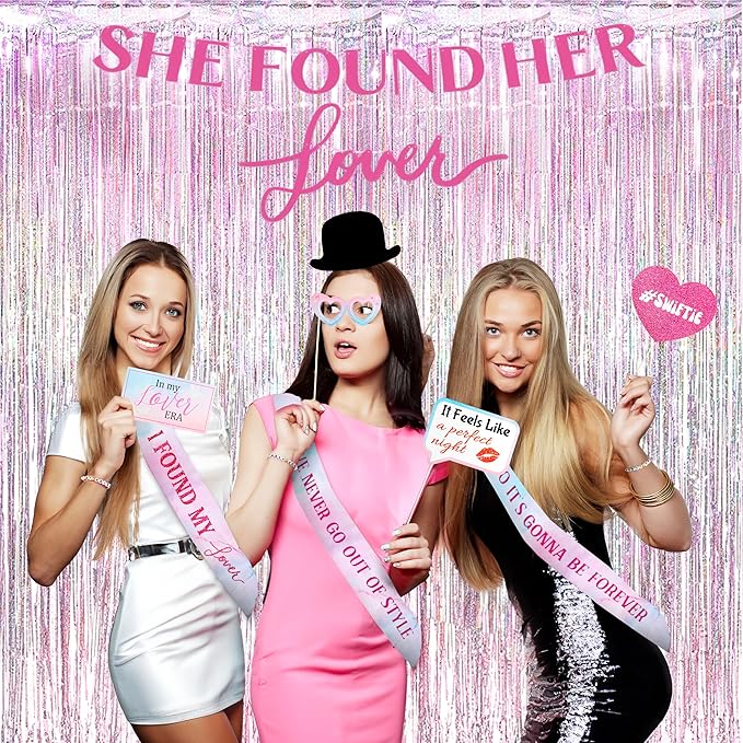 Taylor Party Decorations: Swiftee-Inspired Bachelorette Party Decor, Friendship Bracelets, Gifts and Stuff for Lover Bachelorette Party, Party Favors, Decorations, and Supplies (Lover)