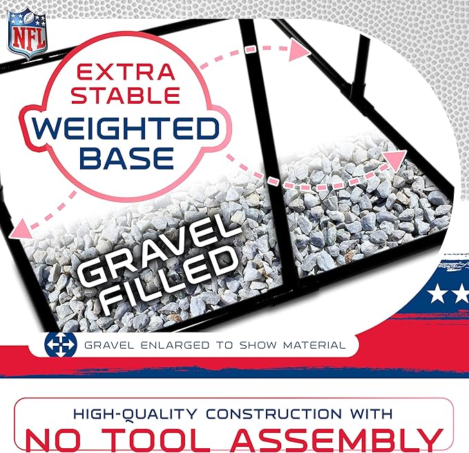 Franklin Sports Target Toss Games - Kids Football + Baseball Target Toss Games for Indoors + Outdoors - Fun Football + Baseball Throwing Games for Kids - Includes Targets + Mini Toy Balls
