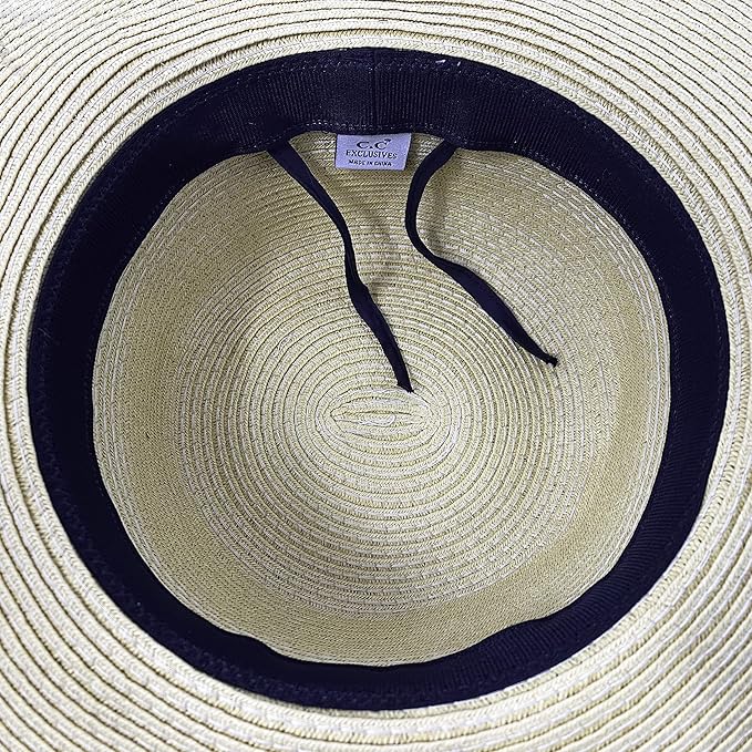 Funky Junque Bridal Hat for Bachelorette Party Wedding Honeymoon and Beach UPF 50